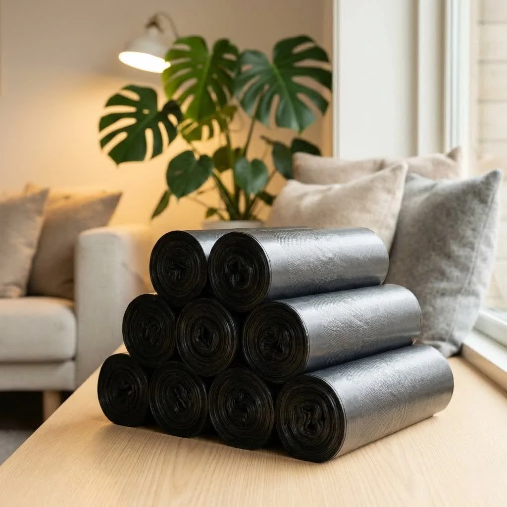 Choosing eco-friendly degradable trash bags