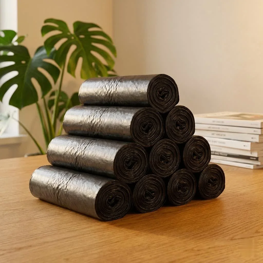 Biohazard trash bags for safe waste management