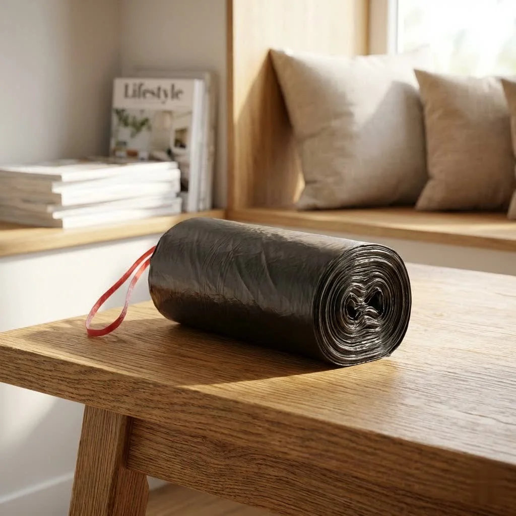 Scented trash bags for kitchen waste